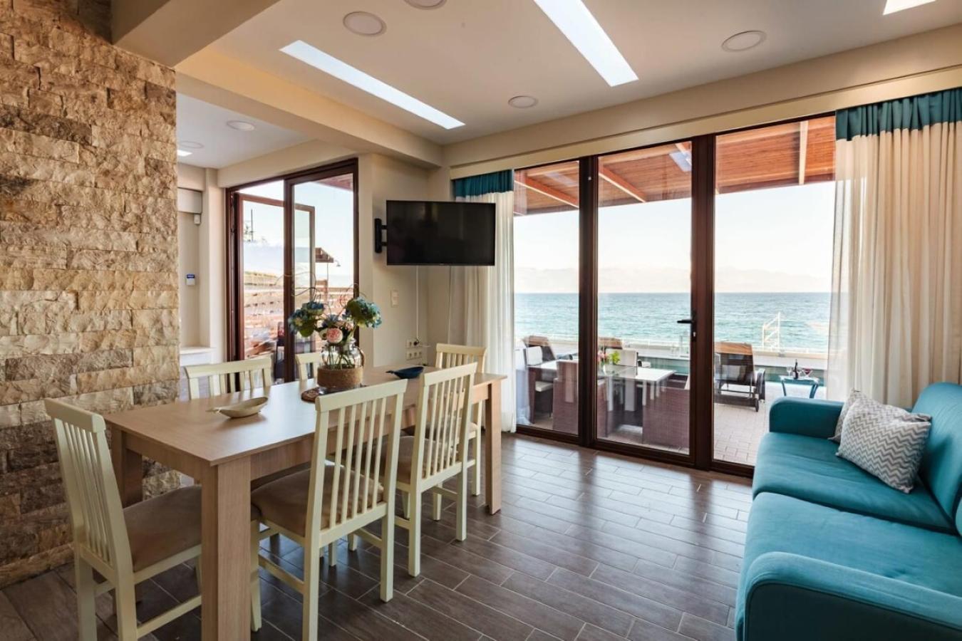 Seaside Summer Bliss - Aurora Luxury Pool Paradise Petalídhion Zewnętrze zdjęcie