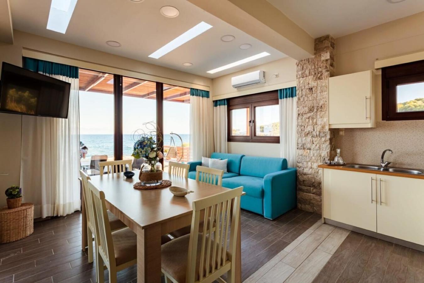 Seaside Summer Bliss - Aurora Luxury Pool Paradise Petalídhion Zewnętrze zdjęcie
